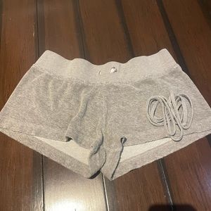 grey hard tail shorts